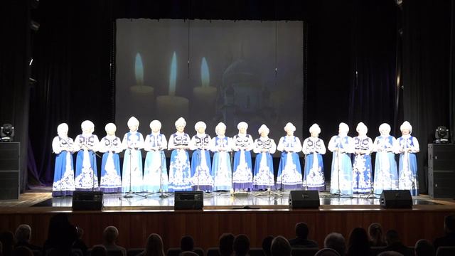 Народный хор русской песни "Вишенье", ДК "Прогресс" г. Арсеньева - Я поставлю в храме свечечку