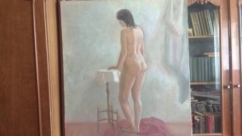 Натурщица/Алла Войнаровская/