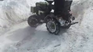 самодельный трактор с мотоблока