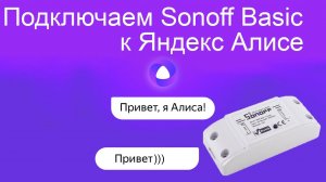 Как подключить умное реле Sonoff к Яндекс Алисе