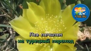 Караоке для детей. Лев циркач Из мультфильма В порту. Детские песни