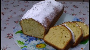 Быстрый кекс на молоке, выручает всегда!