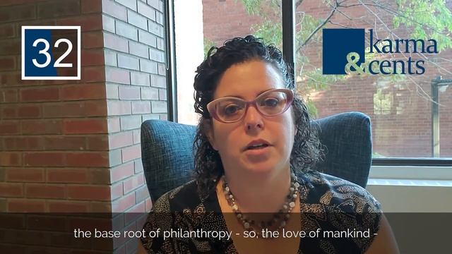60'ish Seconds of Philanthropy - What is Philanthropy, really?