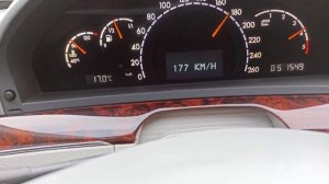 MB W220 320cdi acceleration 0-226
