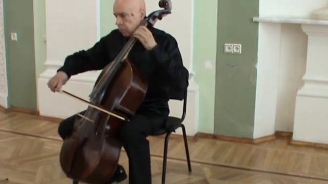 2 Bach Suite no.2 in D Minor for Cello solo - Mikhail Utkin, Cello - Allemande смотреть онлайн