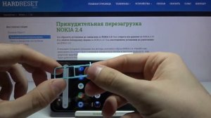 Как вставить СИМ карту и карту памяти в Nokia 2.4?