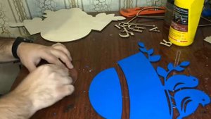 Лазерная резка, адресная табличка.