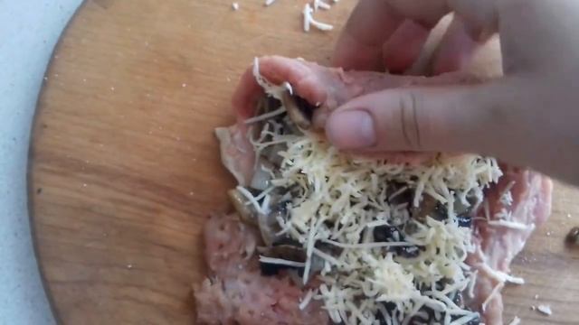 Рулетикы мясные с грыбами- пальчики оближешь смотреть онлайн