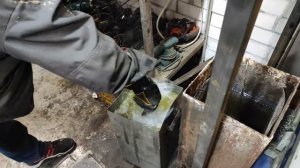 Закалка втулок экскаватора