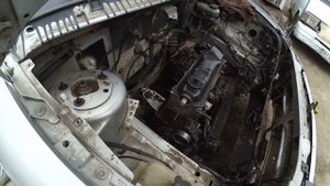 Ставим дизель VW в Ford - Windstar \ ч.4.  Блок в моторном отсеке.