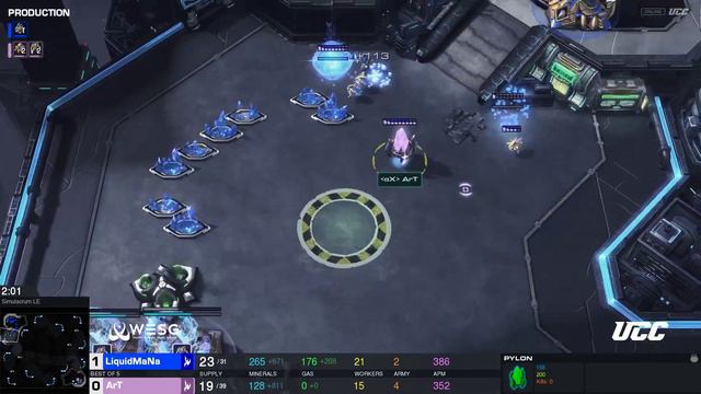 WESG 2019-2020 | East Eu Qualifier | ArT VS Mana | StarCraft II смотреть онлайн