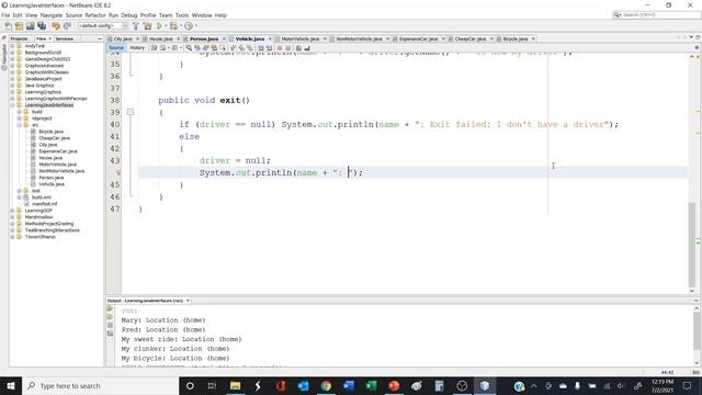 Java Interface Example смотреть онлайн