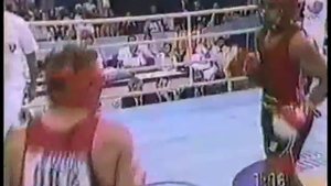 Бокс. Олимпиада 1988 г. . Бокс Рой Джонс-Евгений Зайцев.