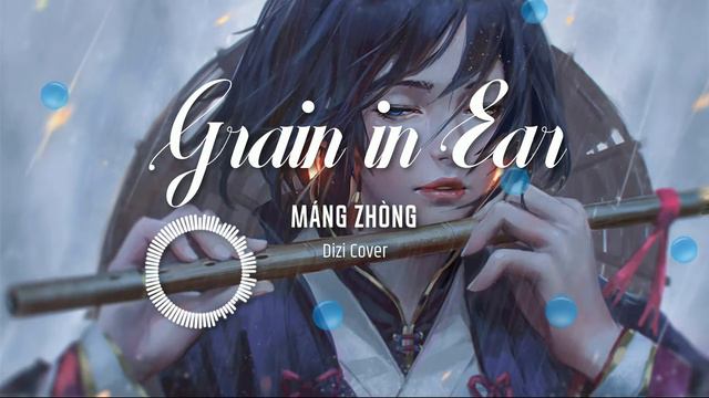 Grain In Ear 芒种 Máng Zhòng  W Drum   Bamboo Flute Cover  Dizi Cover