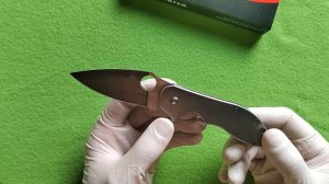 копия ножа spyderco domino на подшипниках