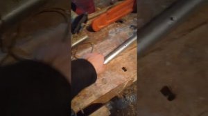 Самодельная складная лопата для машины