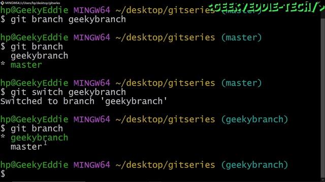 How to create a branch in git смотреть онлайн