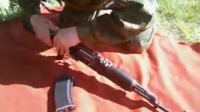 Сборка разборка автомата за 16 секунд