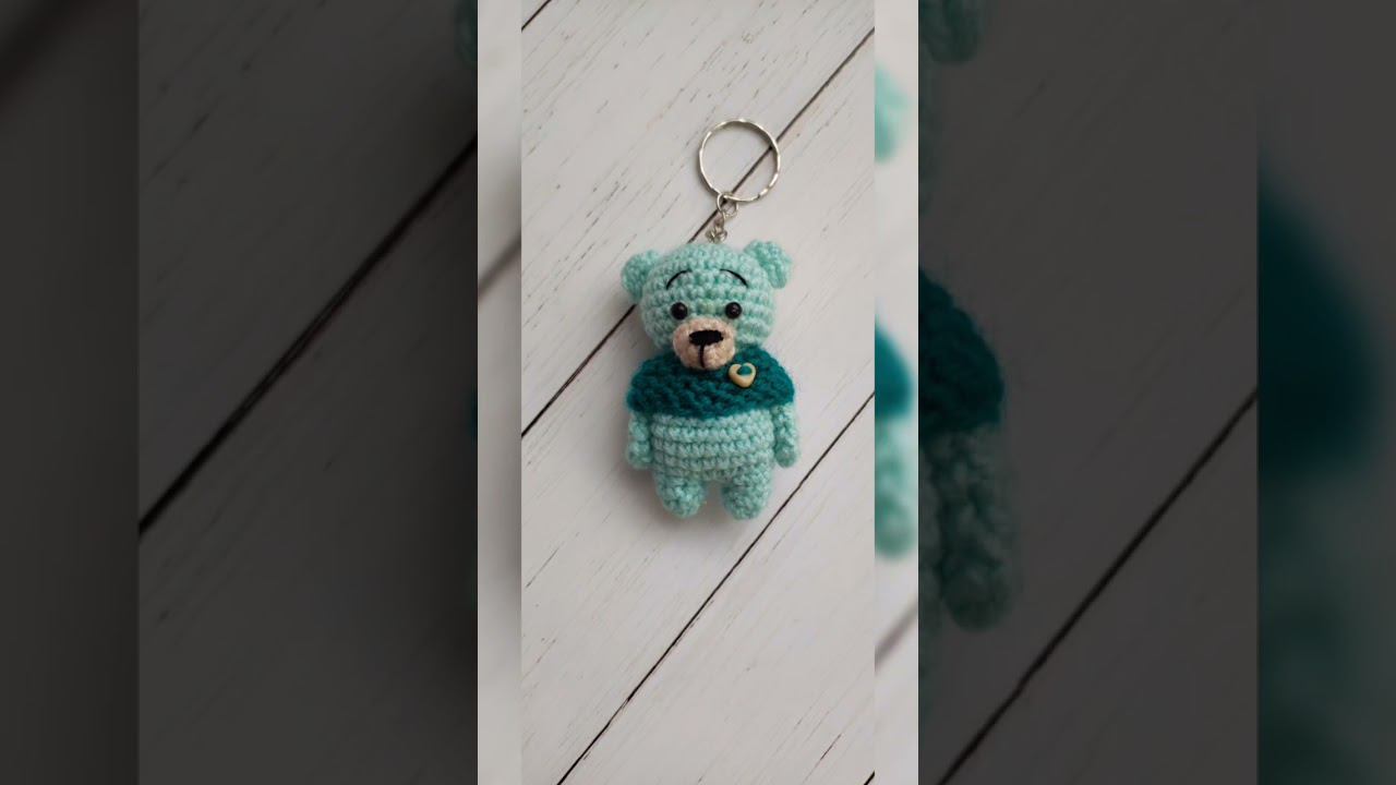 Мини-мишки❤❤Брелоки амигуруми 7 см #арт #амигуруми #дизайн