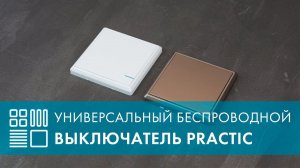 Универсальный беспроводной выключатель Practic