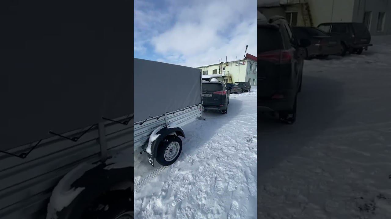 Toyota RAV4 и легковой прицеп МЗСА 817704 исп.024. АРИВА Казань Чебоксары  www.a-pricep.ru #прицеп