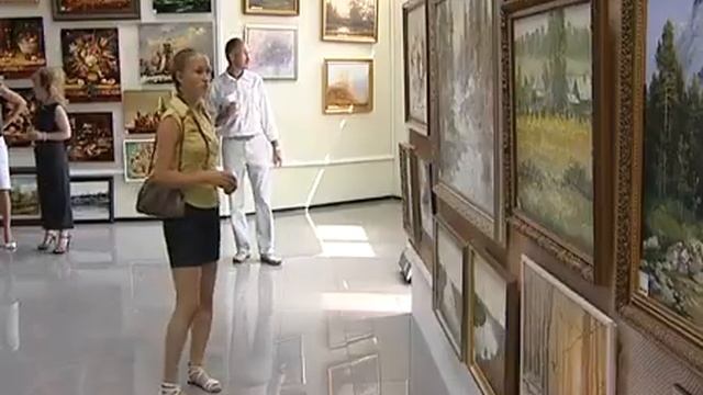Выставка в музее изобразительных искусств (Тюмень)