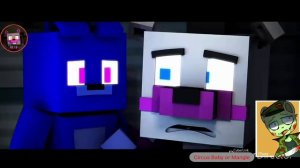 You Cant Hide (На Русском)  FNAF MINECRAFT ANIMATION SISTER LOCATION