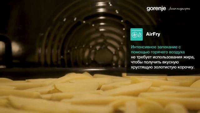 Духовой шкаф Gorenje OptiBake AirFry 6727 смотреть онлайн
