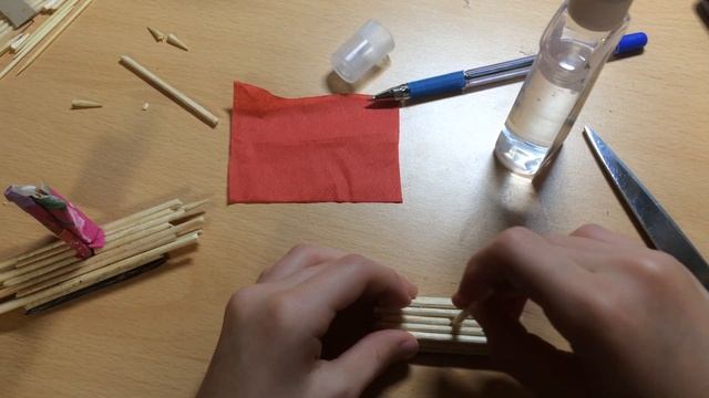 Крафт • Как сделать плот из зубочисток и шпажек своими руками? смотреть онлайн