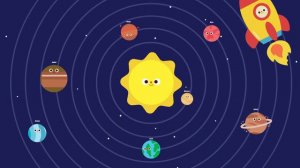 The Planets Song - The Kiboomers Preschool Songs & Nursery Rhymes About The Solar System