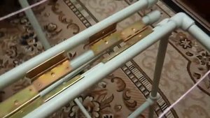 Сушилка для белья из полипропиленовых труб