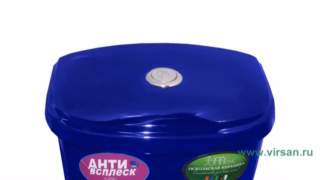 Унитаз-компакт Оскольская Керамика "ДОРА" кобальт смотреть онлайн