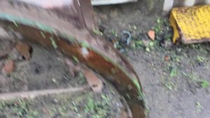 Круг поворотный от телеги 2птс 4