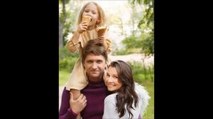 Екатерина Рябова и ее муж Дмитрий Пчела и их дочь Соня