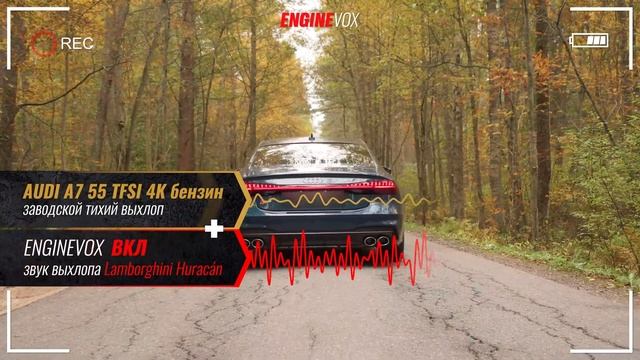 AUDI A7 55 TFSI бензин с активной электронной выхлопной системой #ENGINEVOX