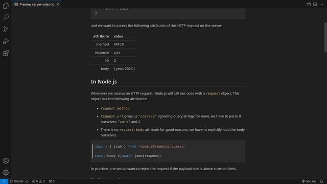 Node.js REST API tutorial | HTTP request-response cycle on the server