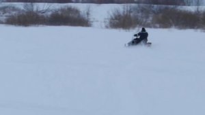 Ретро снегоход Ямаха Браво 250