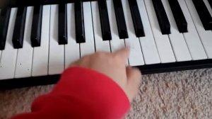 Как играть калинку малину на пианино