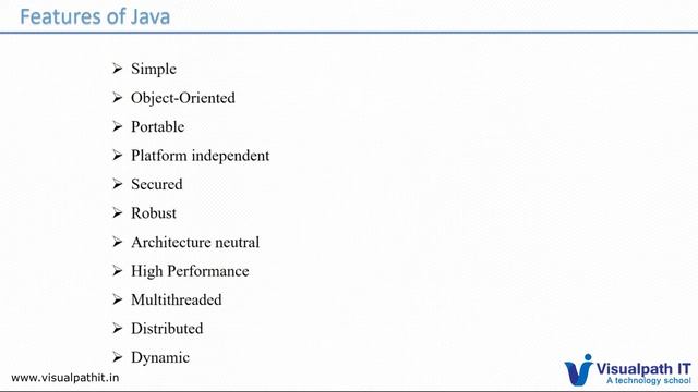 Introduction to Core Java and Installation - Visualpath