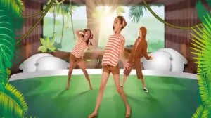 Just Dance Kids Five Little Monkeys Dancing Game