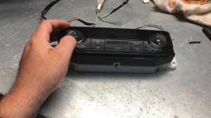 Установка блока климата от Mitsubishi Outlander 3 в Mitsubishi Lancer 10