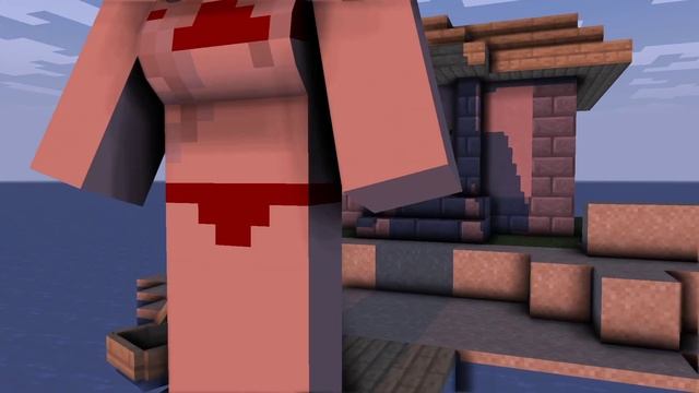 Giantess growth minecraft #3 | Game giantess animation смотреть онлайн