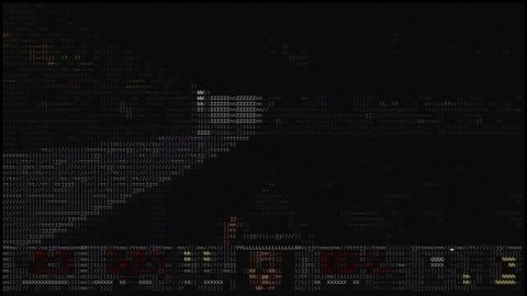 Doom ASCII Using Windows 10 - Terminal