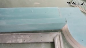 Фрезерование гипсокартона полукруг