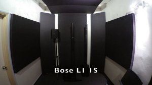 Bose S1 Pro, Bose L1 model 1S & Bose L1 Compact audio comparison