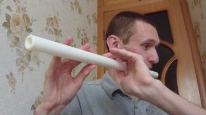 Флейта из пластиковой трубы