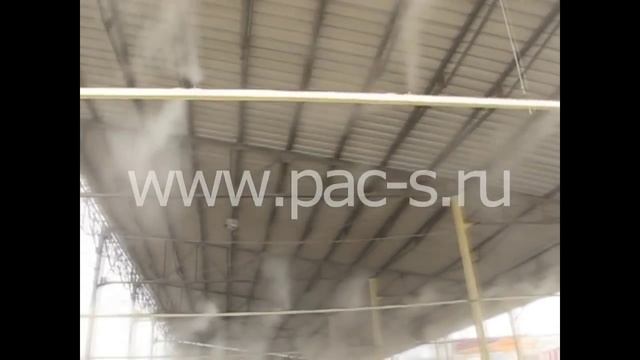 Системы туманообразования. Охлаждение туманом городского рынка смотреть онлайн