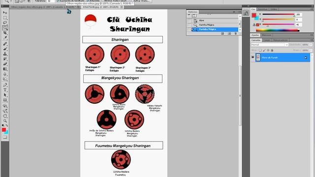 Como colocar olho sharingan no photoshop cs5 . смотреть онлайн