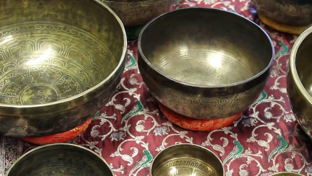 Кованые поющие чаши тибетские и непальские