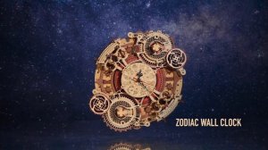 Настенные часы-конструктор Robotime Зодиак Zodiac Wall Clock и